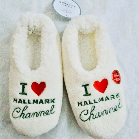 Hallmark movie channel slippers Clearance